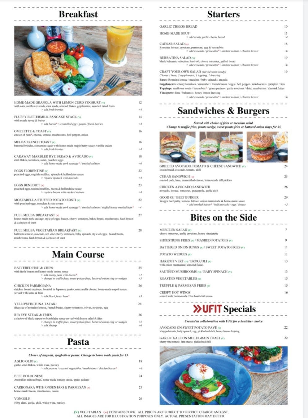 Cafe Melba Goodman Arts Center Book Now! inline online bookings